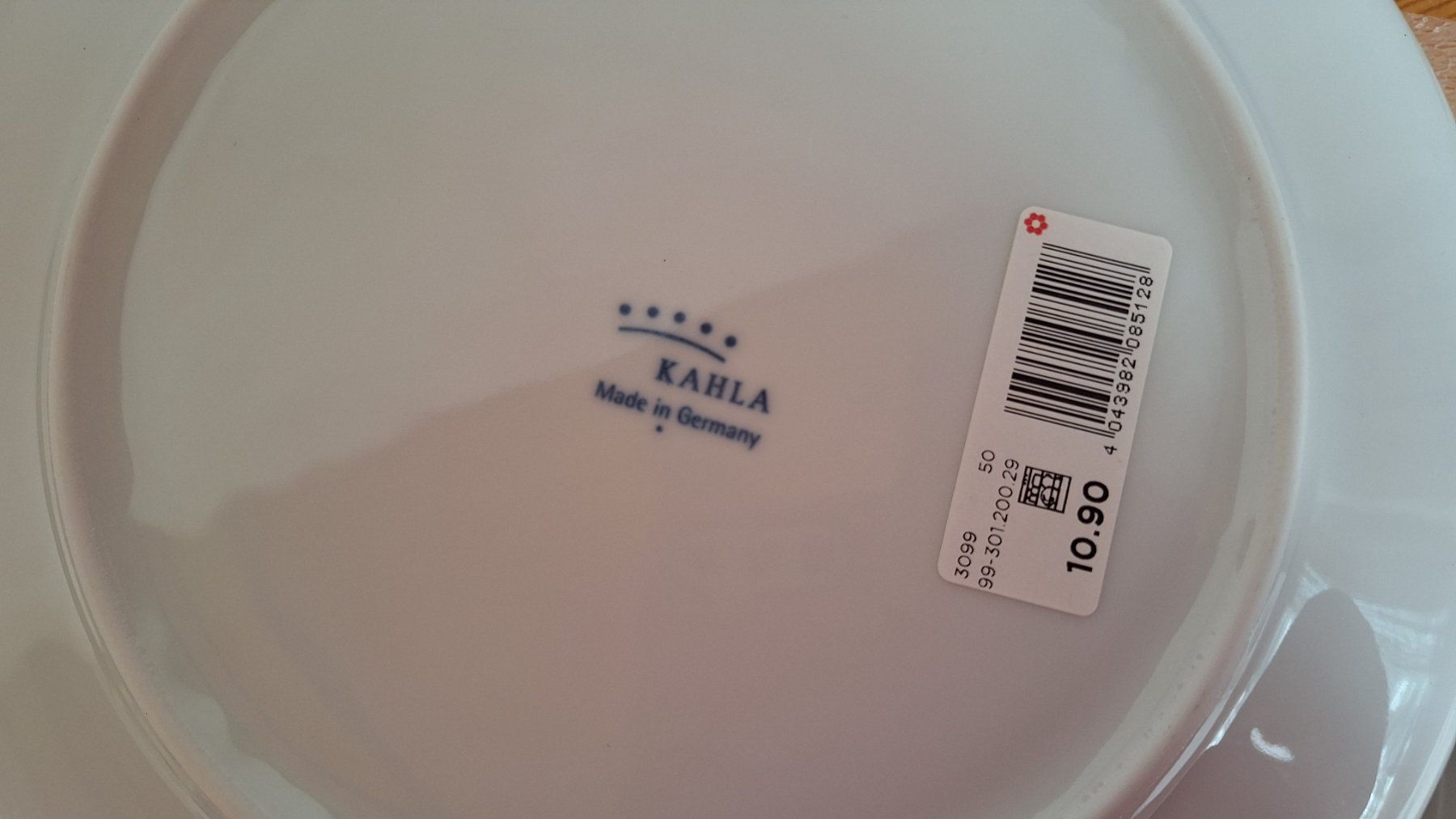 Kahla Teller: 6 weisse Teller Kahla  , ungebraucht – Neu (gemäss Beschreibung) aus Dornach von majo8689 2