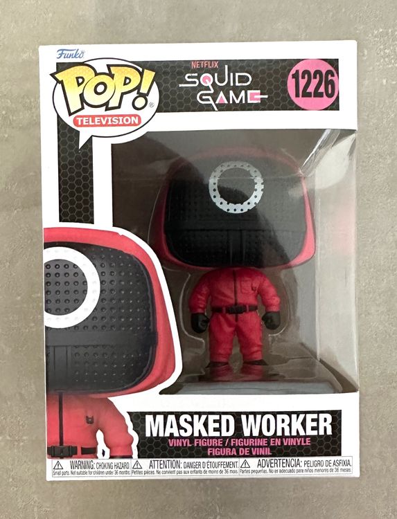 Funko Pop! Squid Game (Masked Worker) (Neu und originalverpackt) in ...