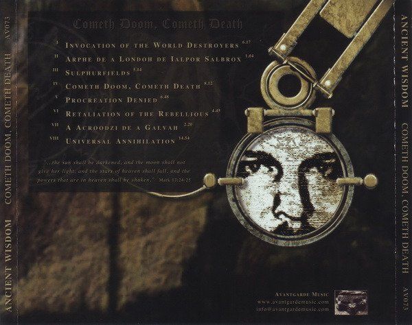 CDs: Ancient Wisdom - Cometh Doom Cometh Death – D'occasion à Uzwil par visions77 1