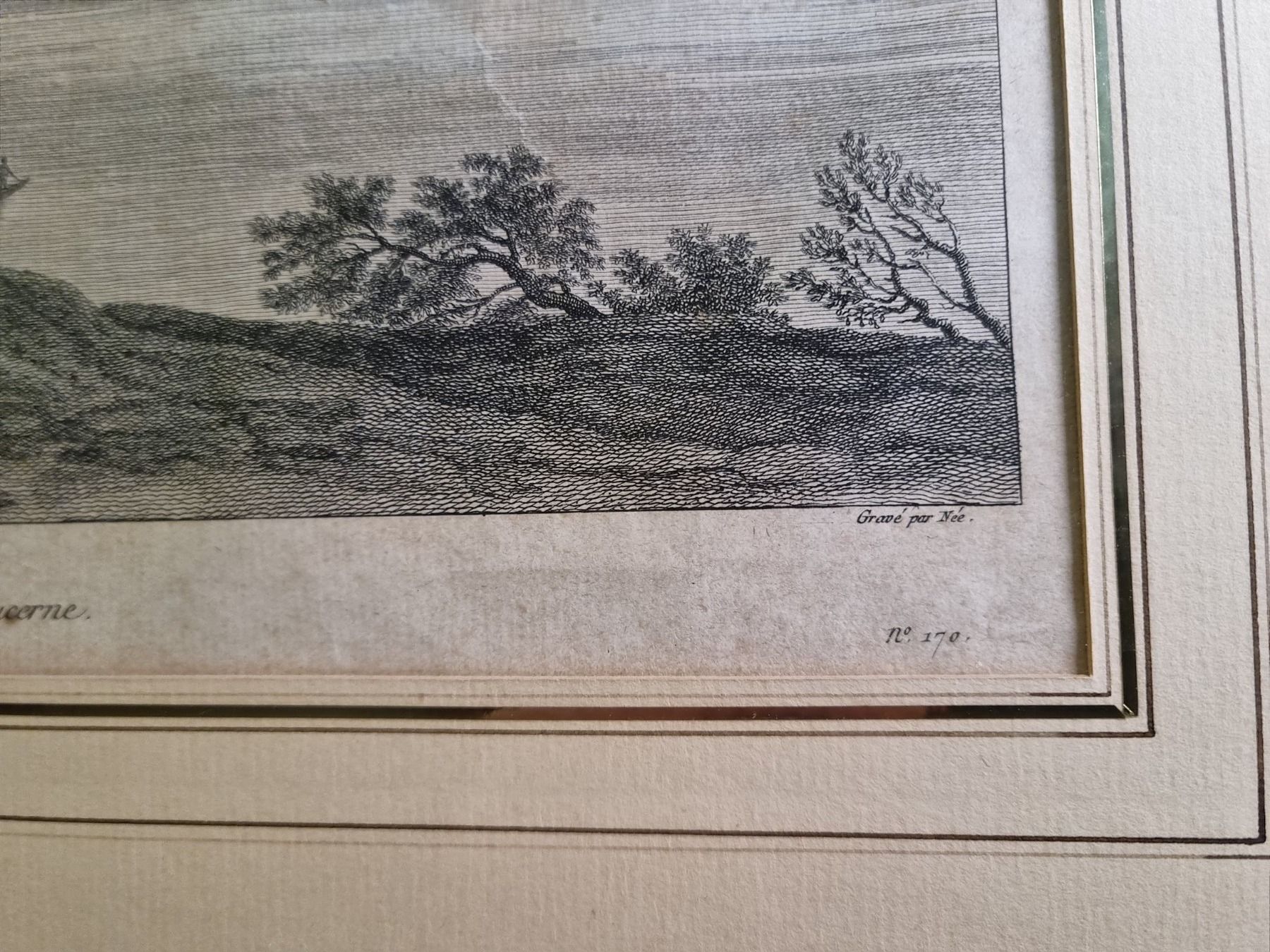 Incisioni: VUE DE LA MONTAGNE DE RIGI Kupferstich ORIGINAL – Usato da Trachslau venduto da post35 3