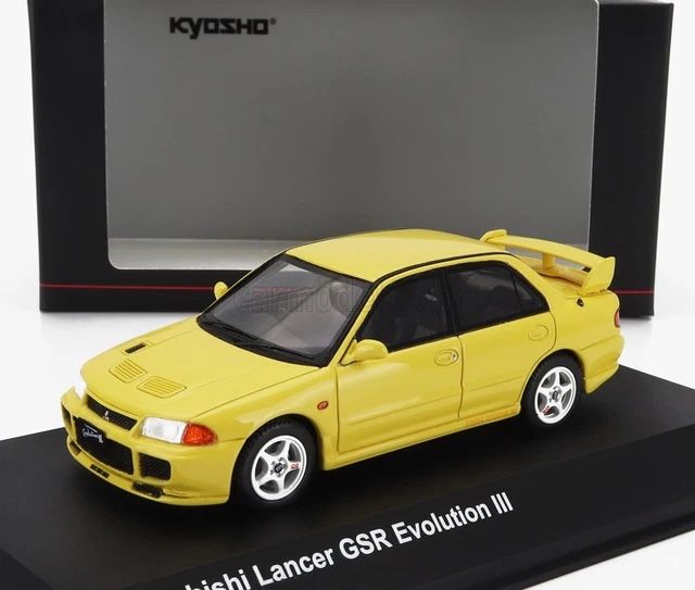 Mitsubishi Modellini d'auto: Mitsubishi Lancer GSR Evolution III  – Nuovo e nell'imballaggio originale da Flawil venduto da Imperiosud