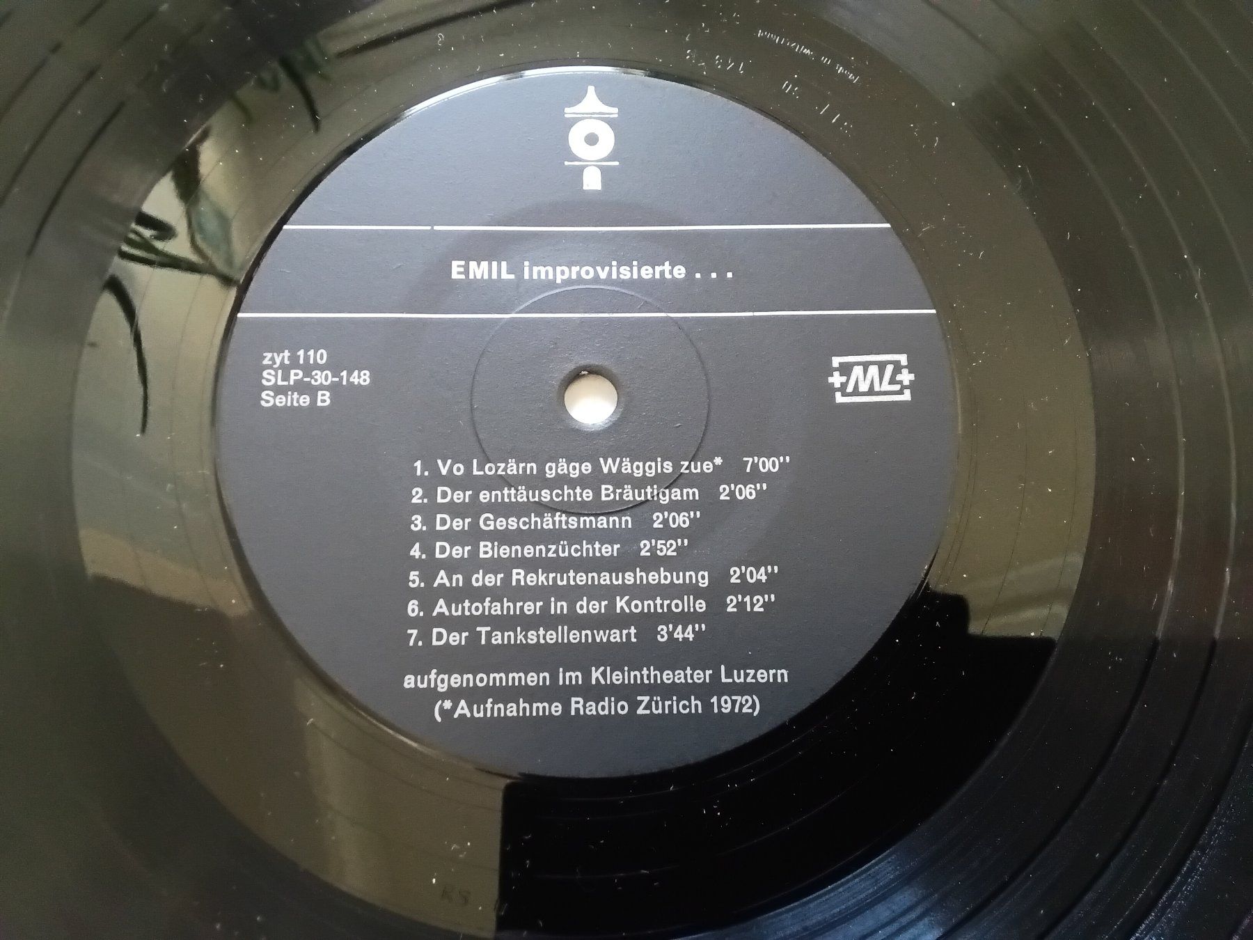 Dischi in vinile: Schallplatte EMIL improvisierte... – Usato da Münchenstein venduto da purbach1 8
