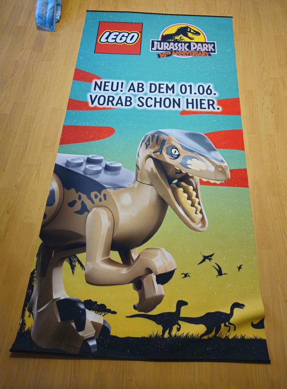 Lego Giocattoli: LEGO Jurassic Park Werbebanner – Usato da Schüpbach venduto da florentine_astor