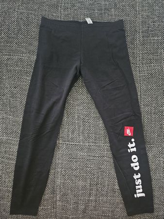 Nike Stoff Leggings schwarz Gr.L