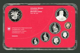 CHF-Münzsatz 2021 Weihnacht stgl Jahrgangssatz --> portofrei