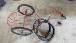 Remorque Vélo Vitelli Fahrrad Anhänger NP 545.-