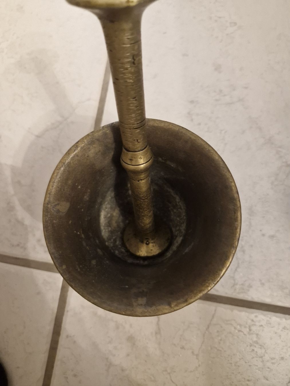 Altro per cucinare: Antiker Messing Mörser mit Stössel – Usato da Gossau ZH venduto da jak_8pdw 1