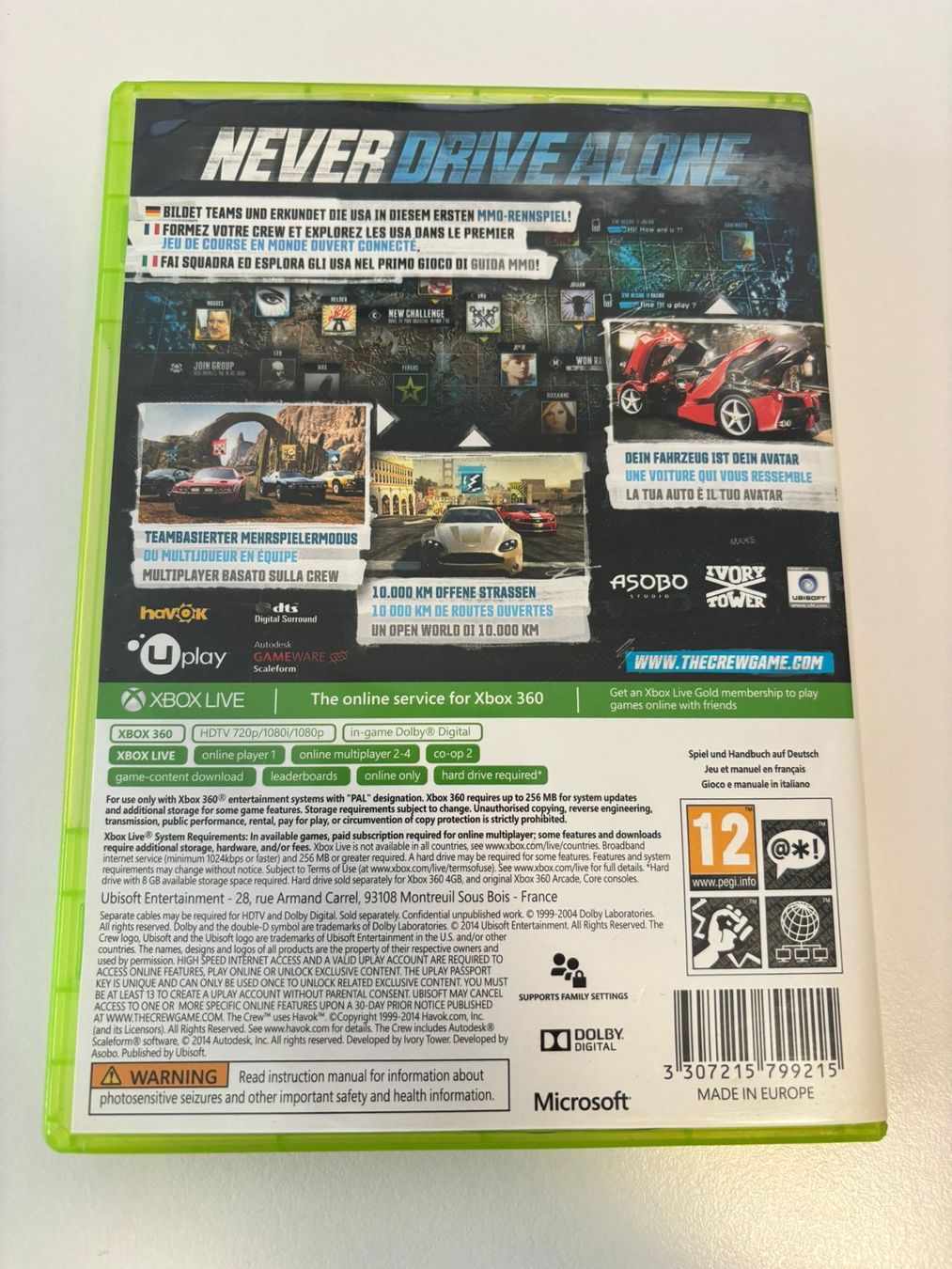 Giochi: The Crew (XBOX 360) – Usato da Herisau venduto da Seyashop1 2