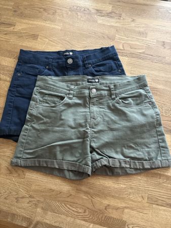 Chicoree Shorts Damen 2er Set Grösse S dunkelblau/khaki