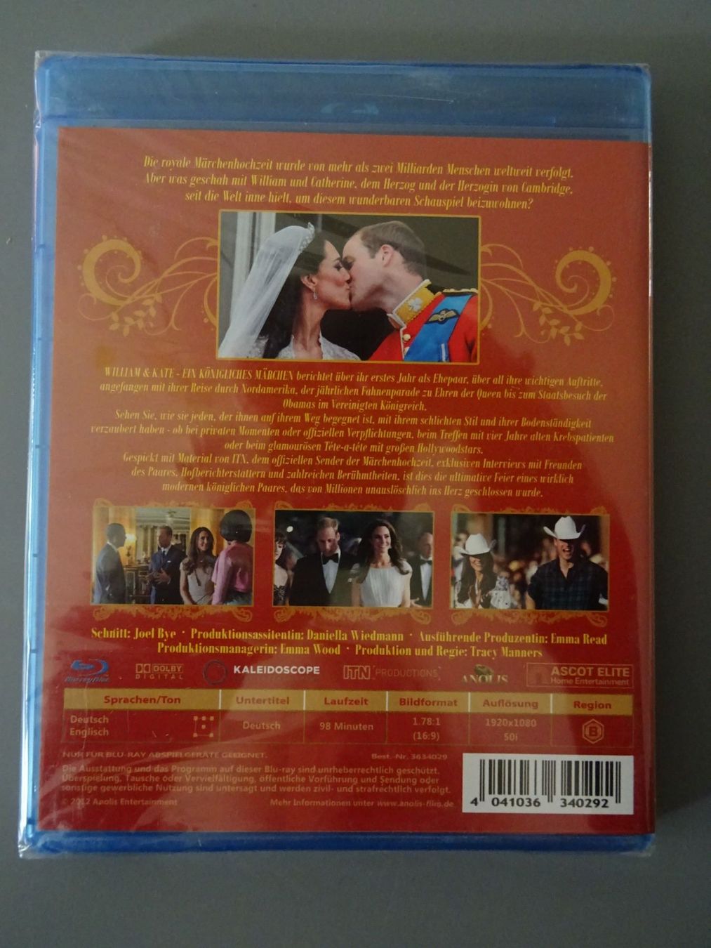 Tous les DVDs: William & Kate – Neuf avec emballage d'origine à Erstfeld par Mario_boe0 1