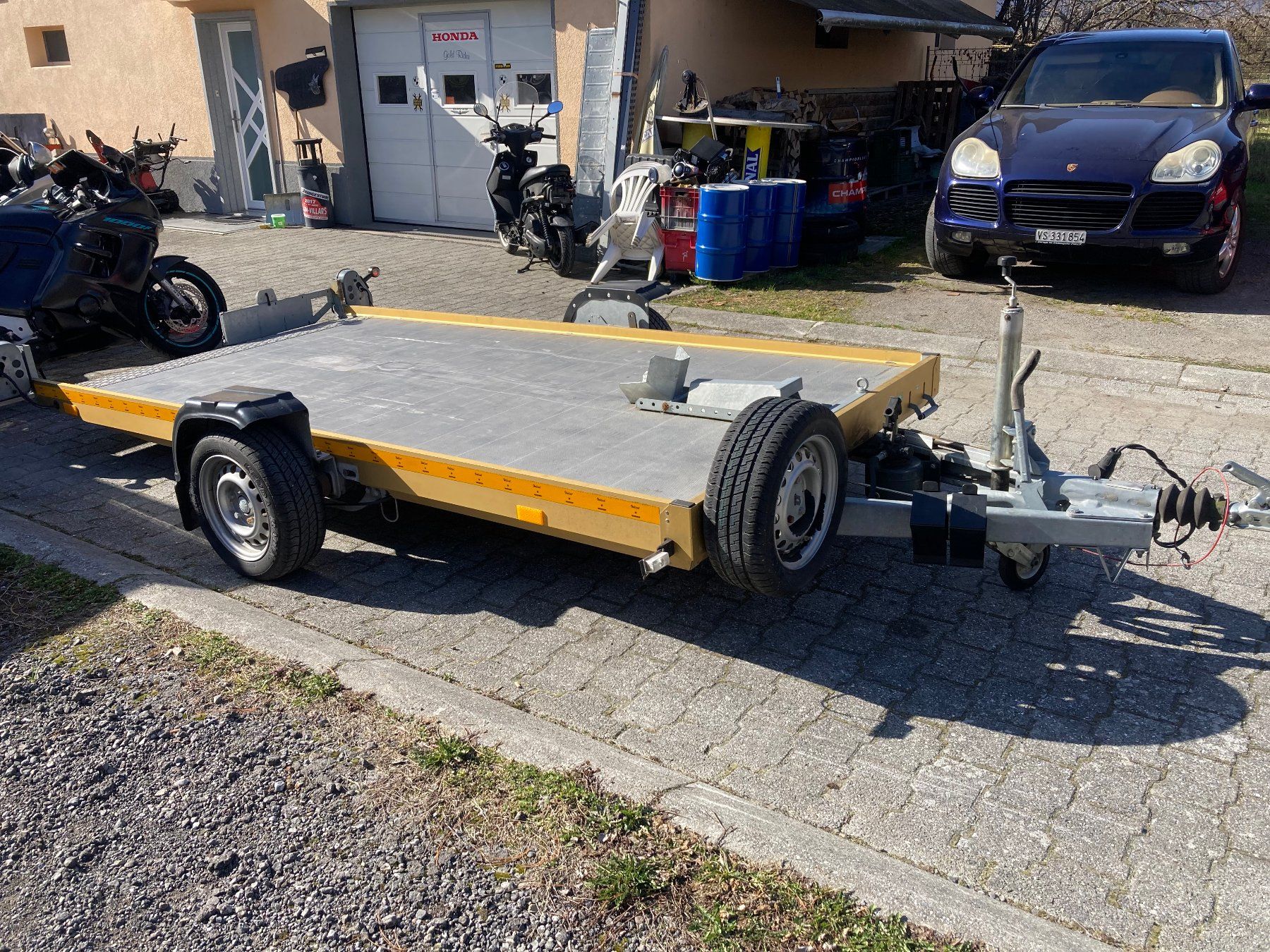 Daltec Rimorchi: Daltec remorque moto – Usato da Fully venduto da RC30-1988