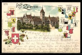 Litho Zürich, Landesmuseum, Wappen der 