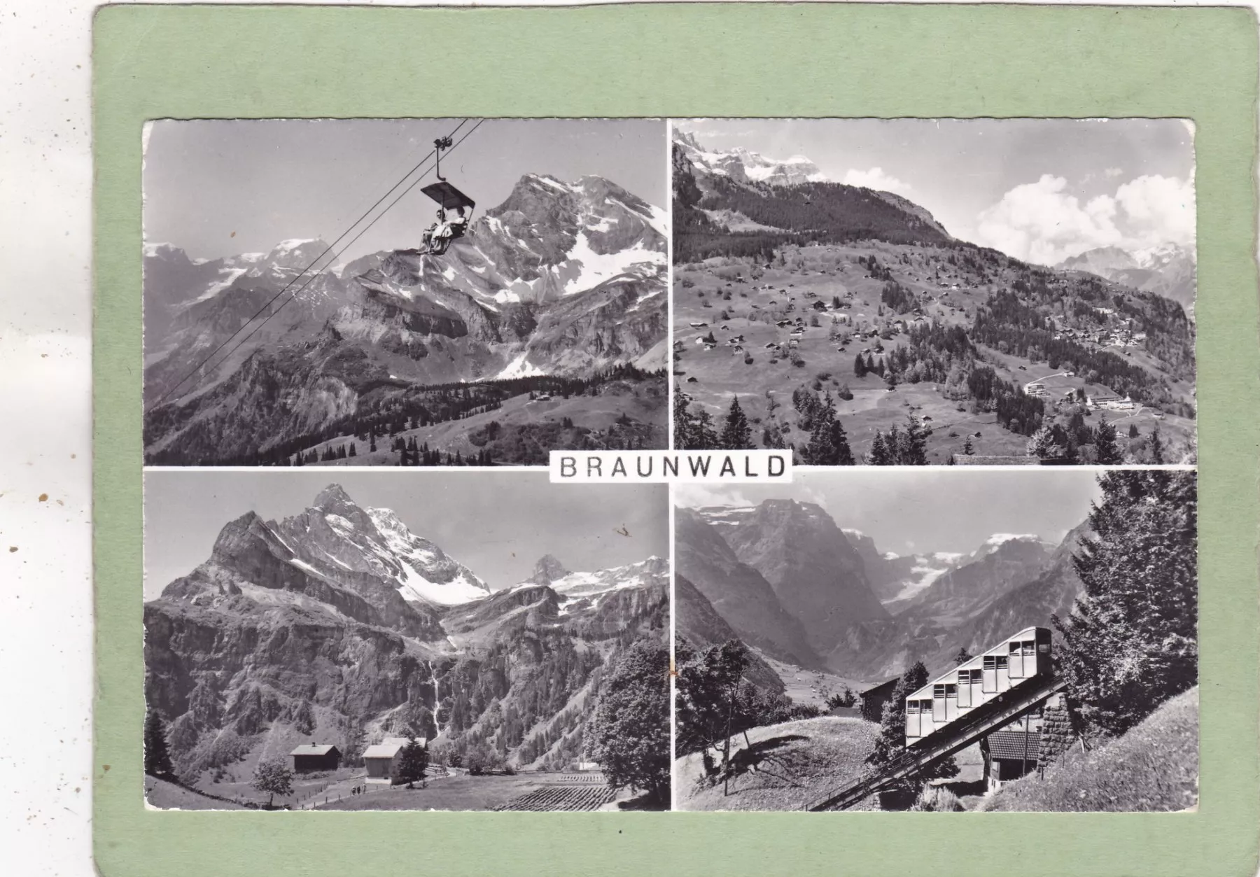 Cartoline postali: Braunwald 1962 – Usato da Herisau venduto da Lisegrat2008