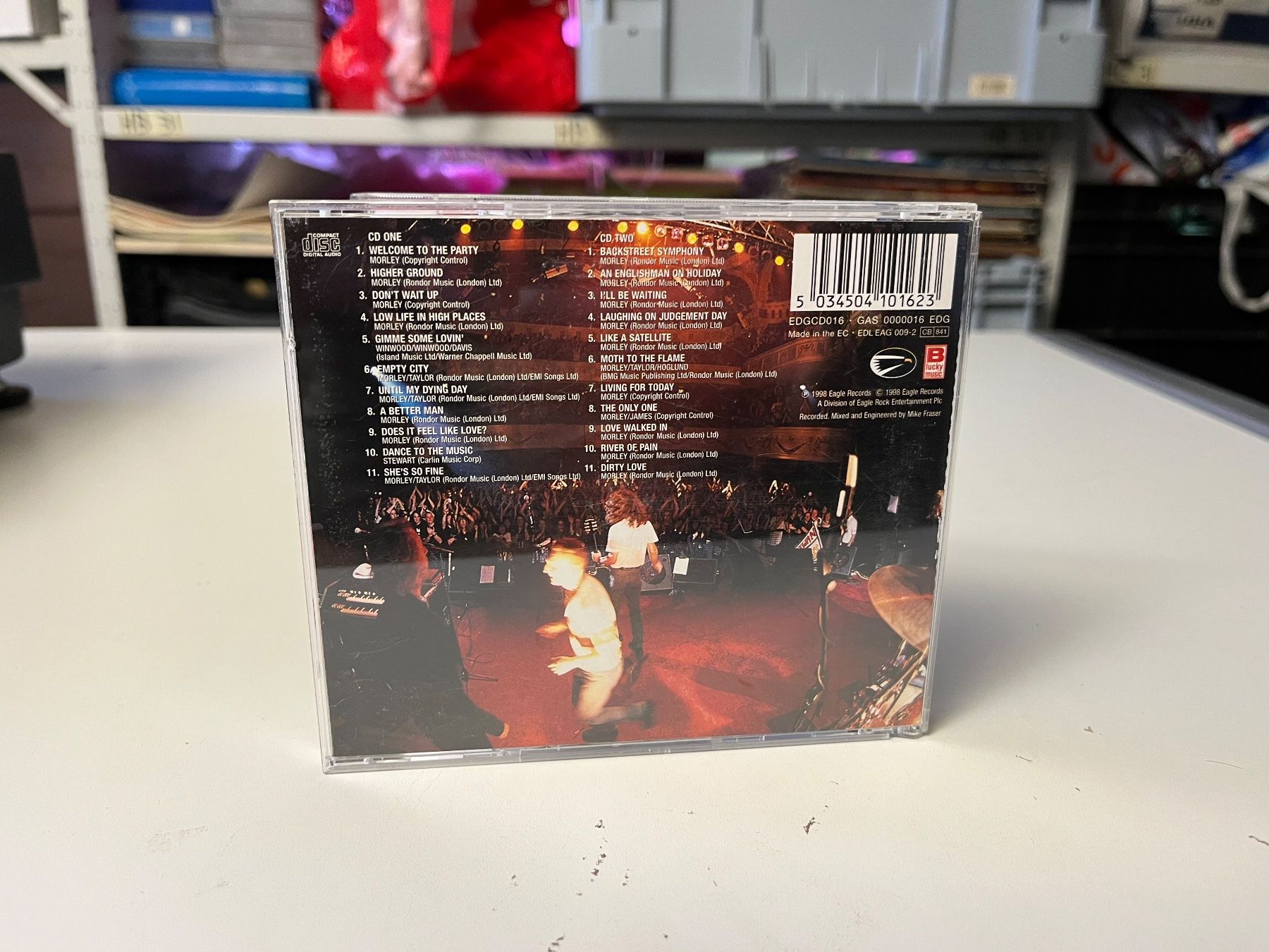 CD: Thunder - Live - HJ31B – Usato da Küsnacht ZH venduto da hardrock.earth 1