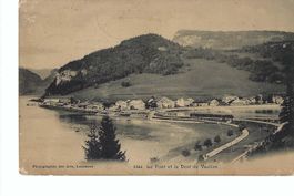 Le Pont, lac de Joux: Dent de Vaulion 1906