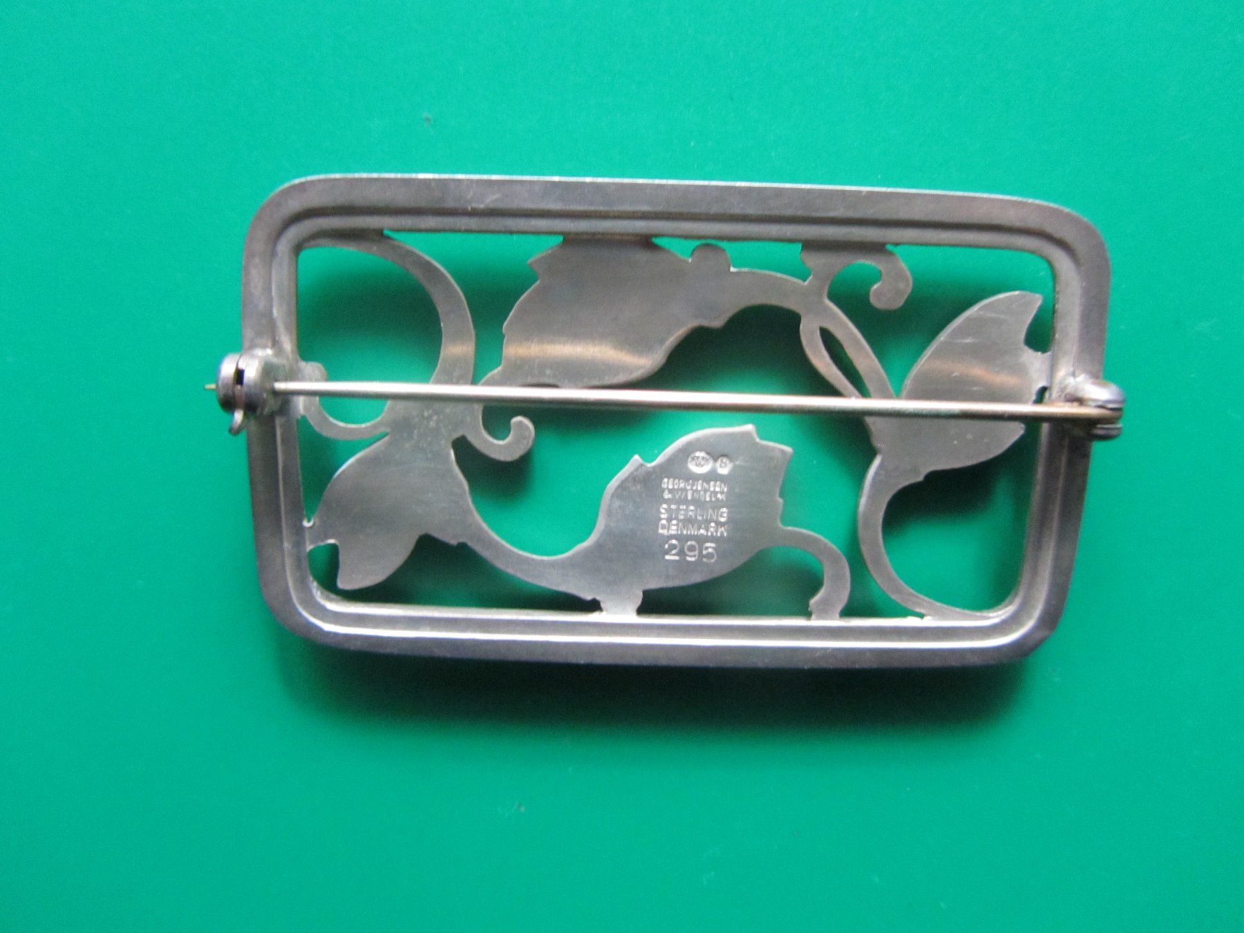 Jensen Broschen & Nadeln: Jugendstil Broche-G.Jensen und Wendel-Silber – Gebraucht aus Luzern von Lucernauno 2