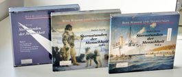 9 CD Hörbuch STERNSTUNDE DER MENSCHHEIT Teil 1-3 Stef. Zweig