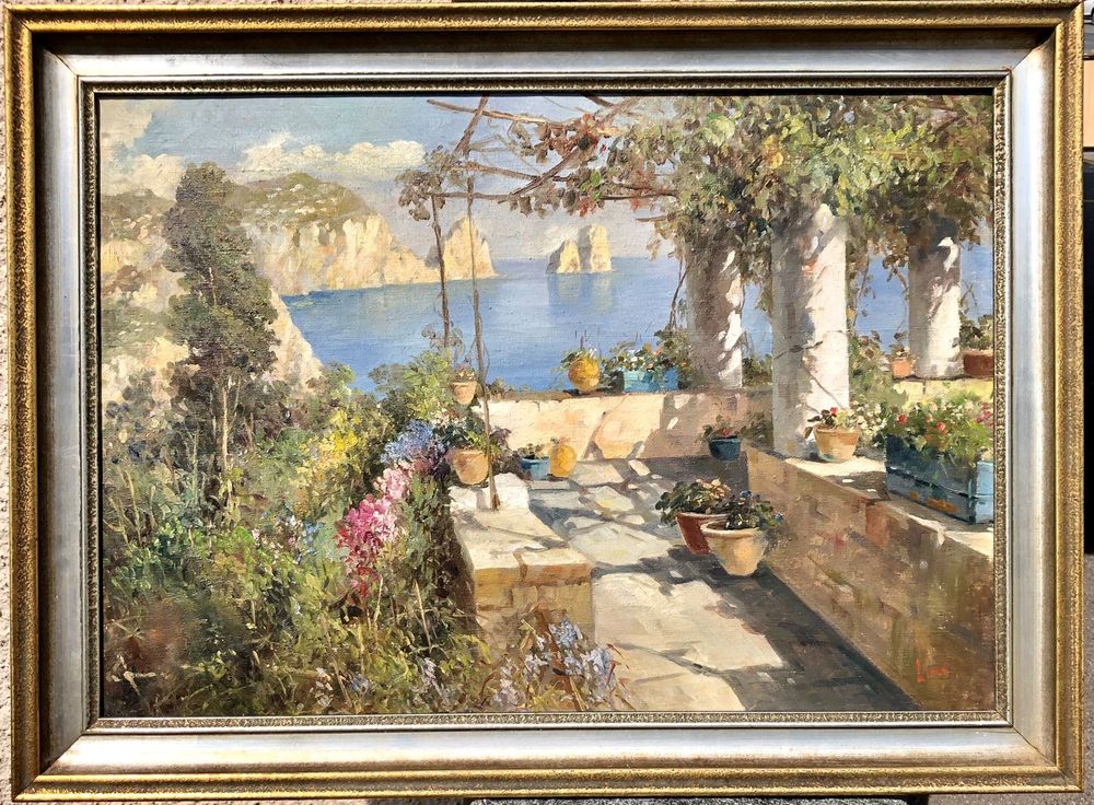 Gustave Lino grosses Orig. Gemälde Kaufen auf Ricardo