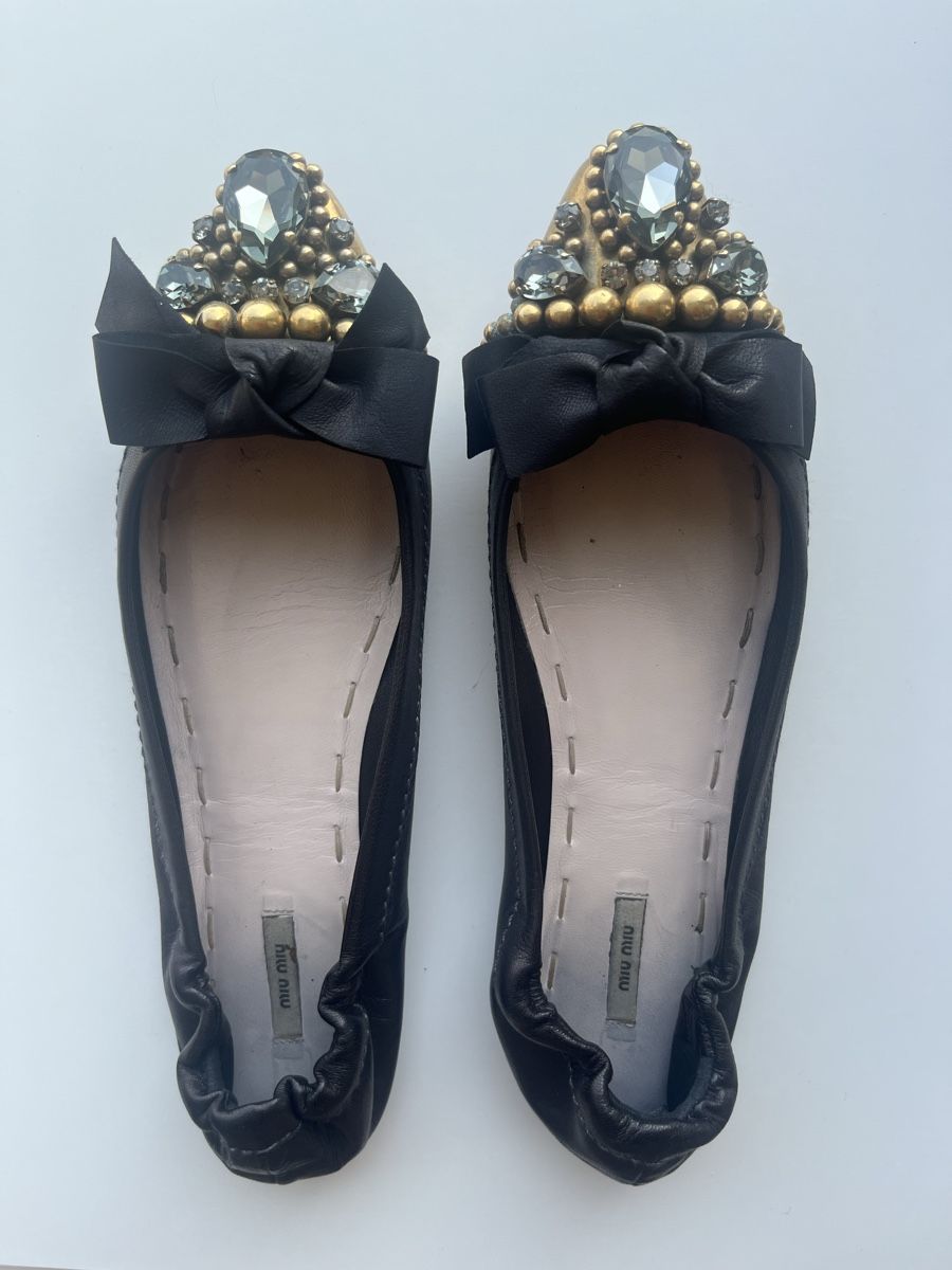 Miu Miu Damenschuhe: Miu Miu Vintage Ballerinas – Gebraucht aus Oberrieden von son_b5mf
