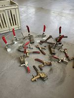 Posten Spannzwingen / Kniehebelspanner / Schnellspanner