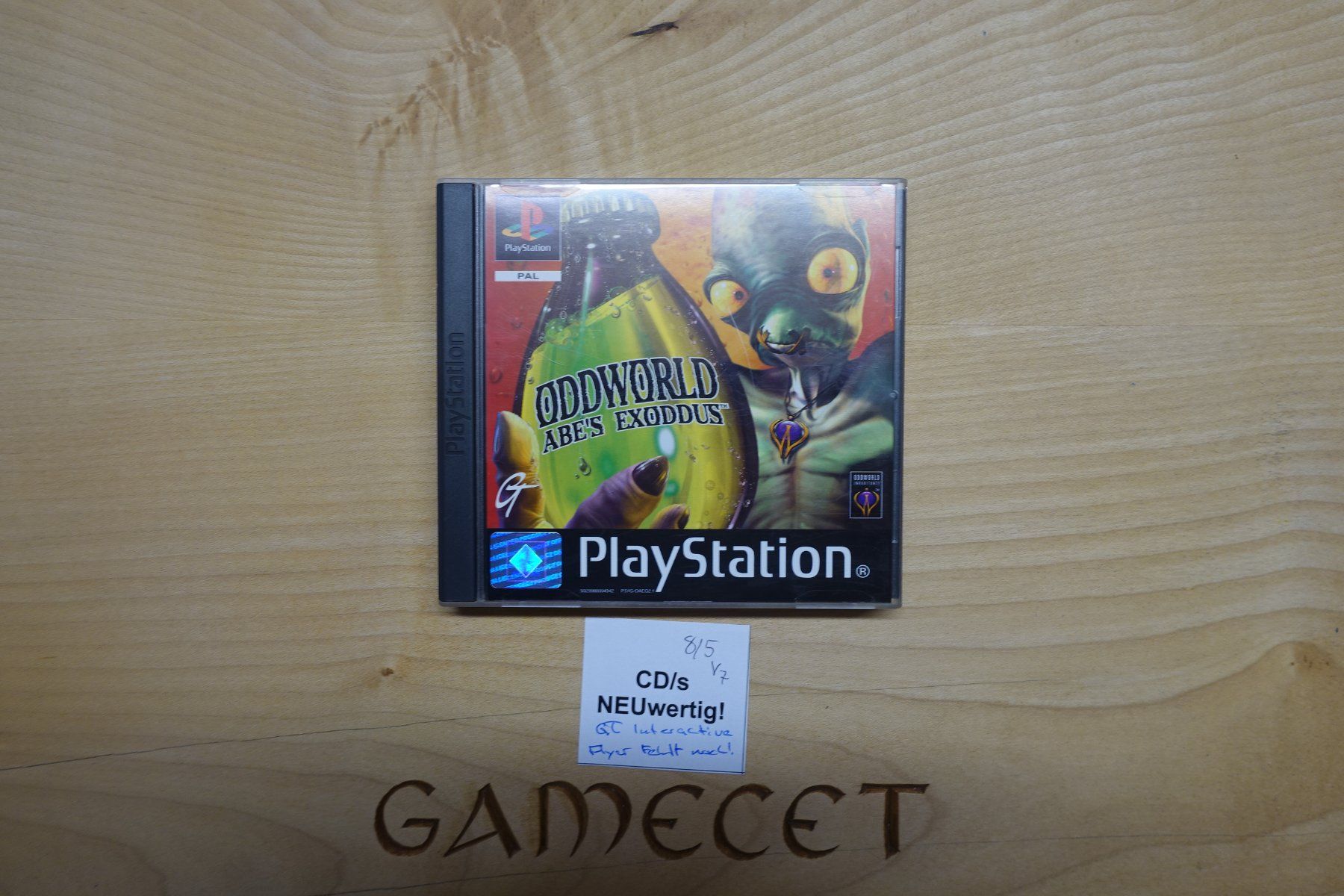 Sony Spiele: Oddworld: Abe's Exoddus – Gebraucht aus Steinach von Gamecet