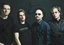PORCUPINE TREE original in person Autogramm Grossfoto