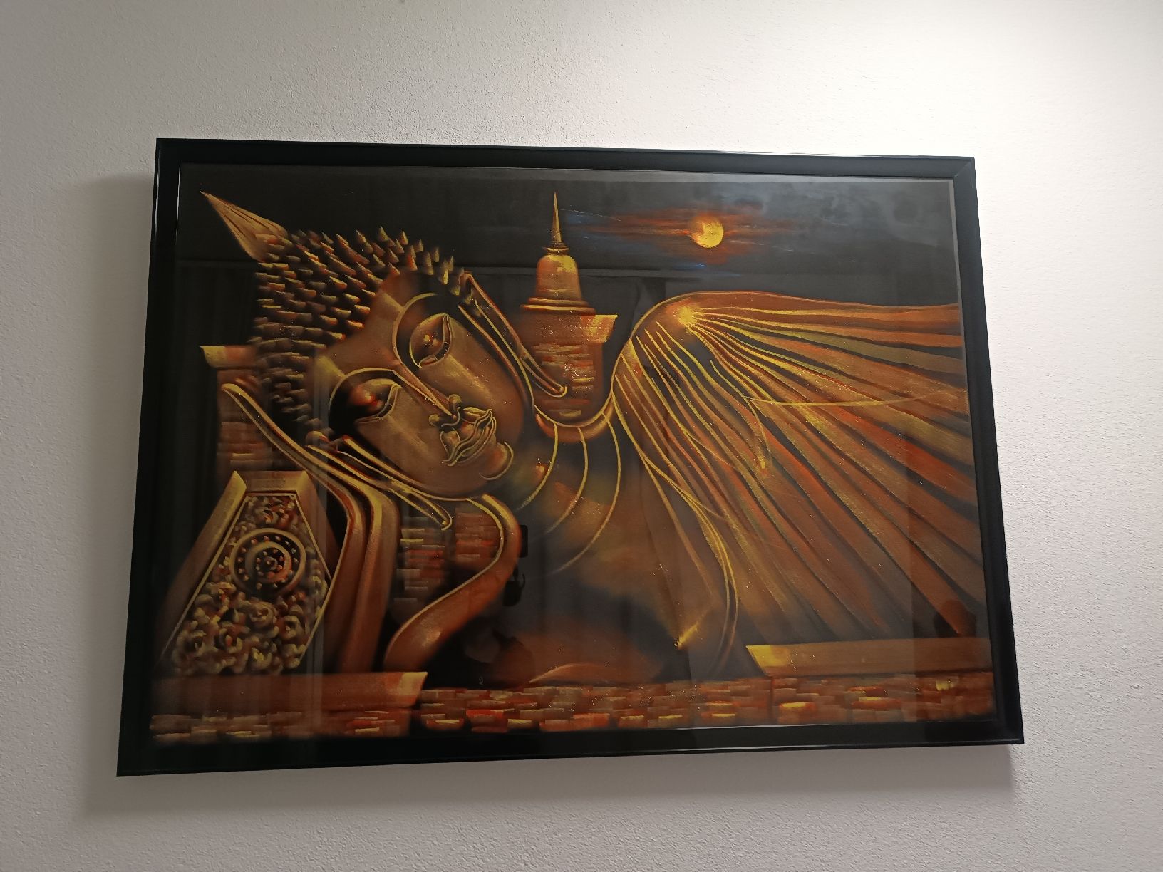 Gemälde: Buddha – Gebraucht aus Bellinzona von JasIvo 1