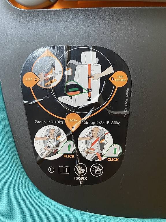 Seggiolini per auto: Everna Fix gb Autositz – Usato da Brittnau venduto da Lirugo 2