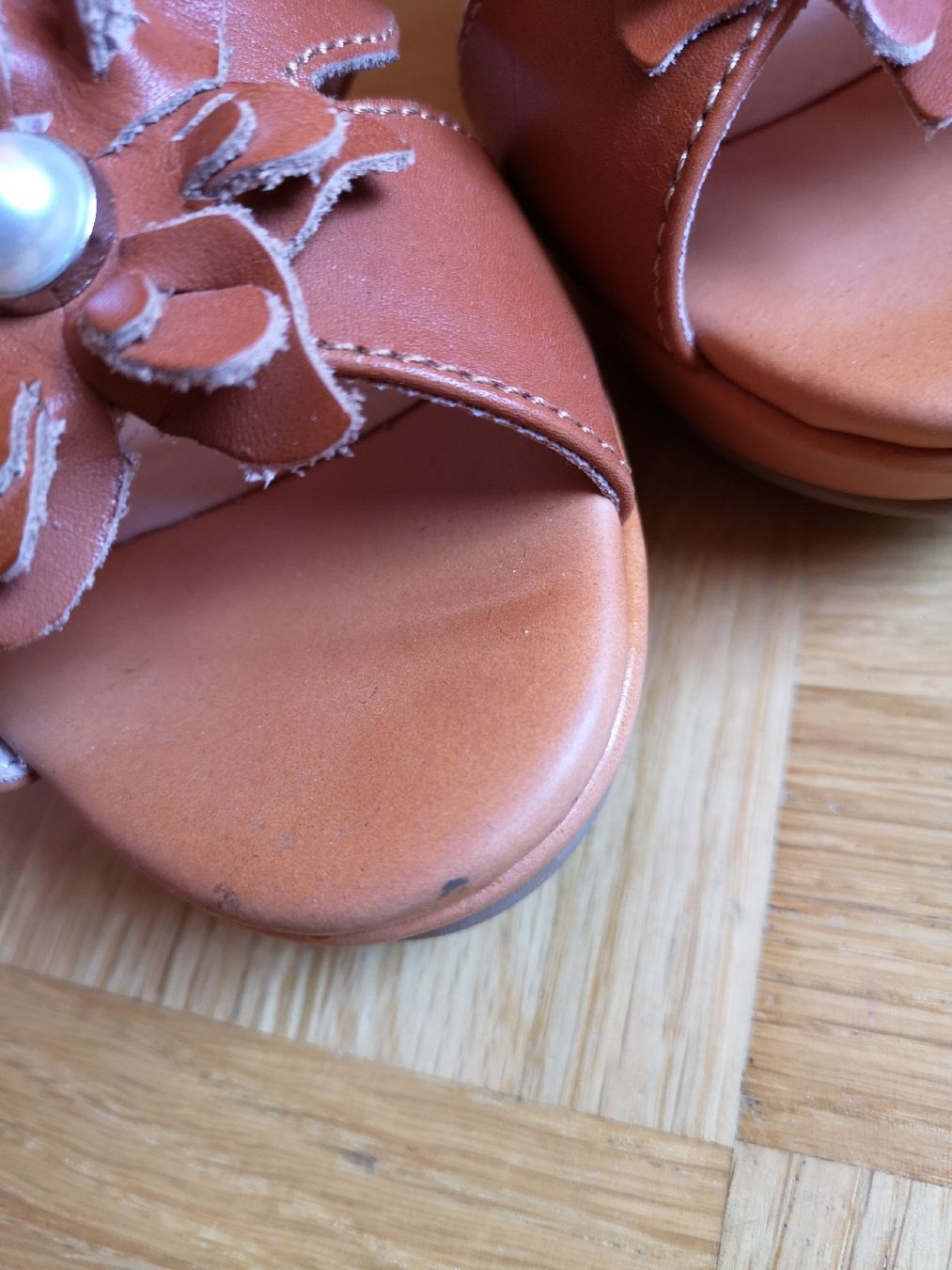 Chaussures femmes: Pumps Leder Cognac 40  – D'occasion à Samedan par sowaw 1