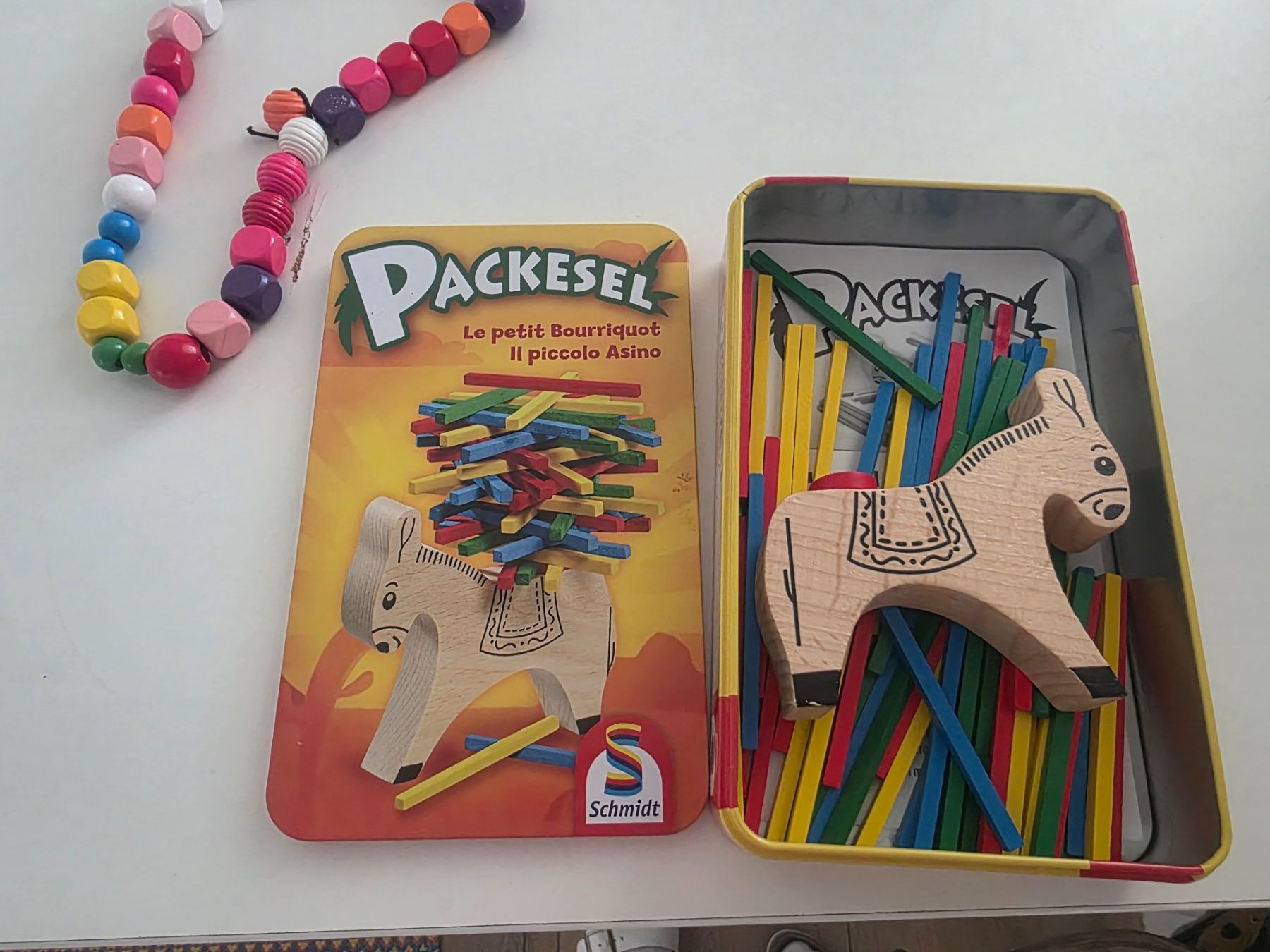 Giochi: Packesel Geschicklichkeitsspiel, Schmidt Spiele, Top Zust... – Usato da Wichtrach venduto da Elenagonzi