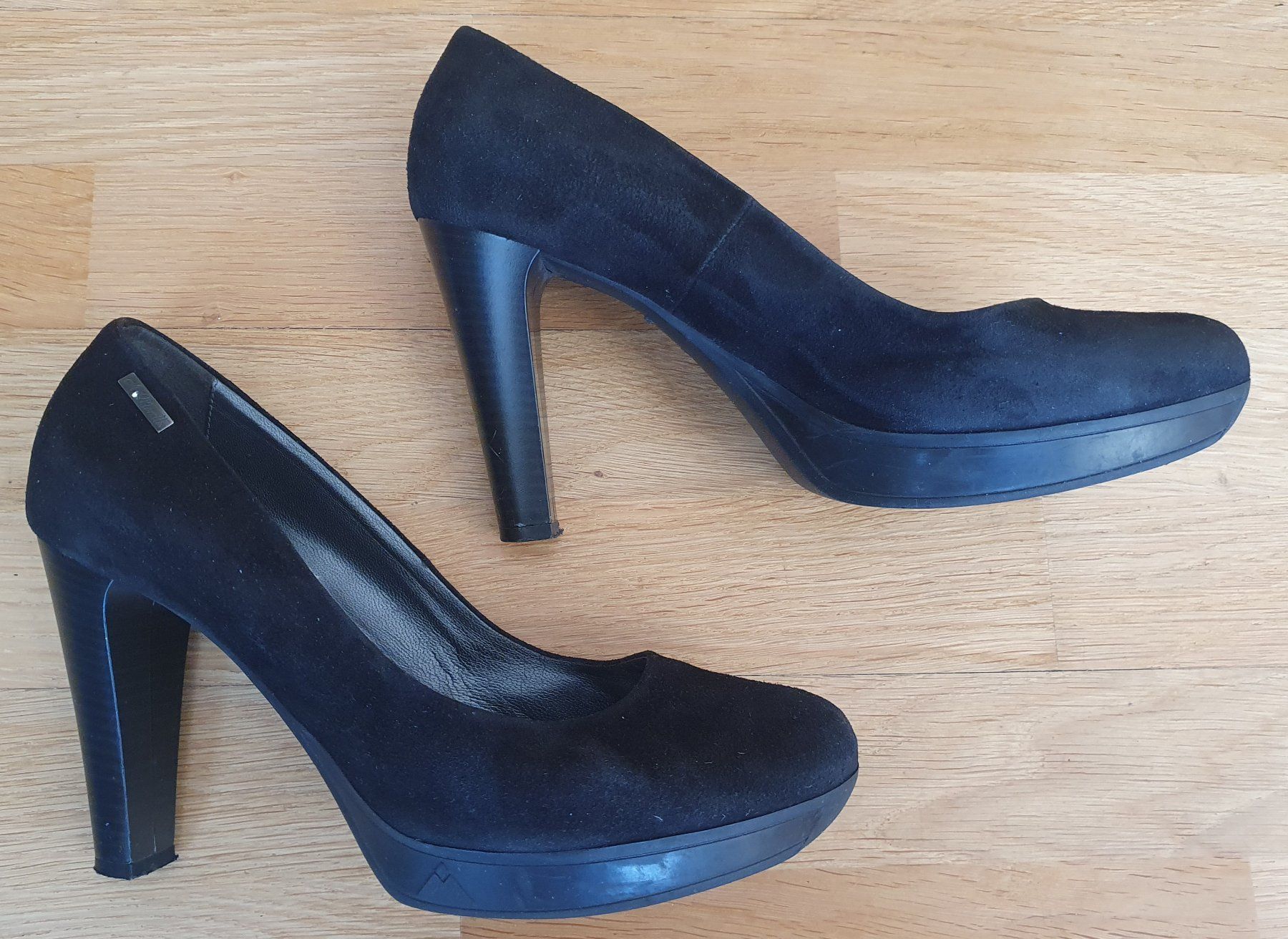 Scarpe da donna: Escarpins noirs élégants en daim- Andrea Morelli - Taille 40 – Usato da Court venduto da Jovi2 2