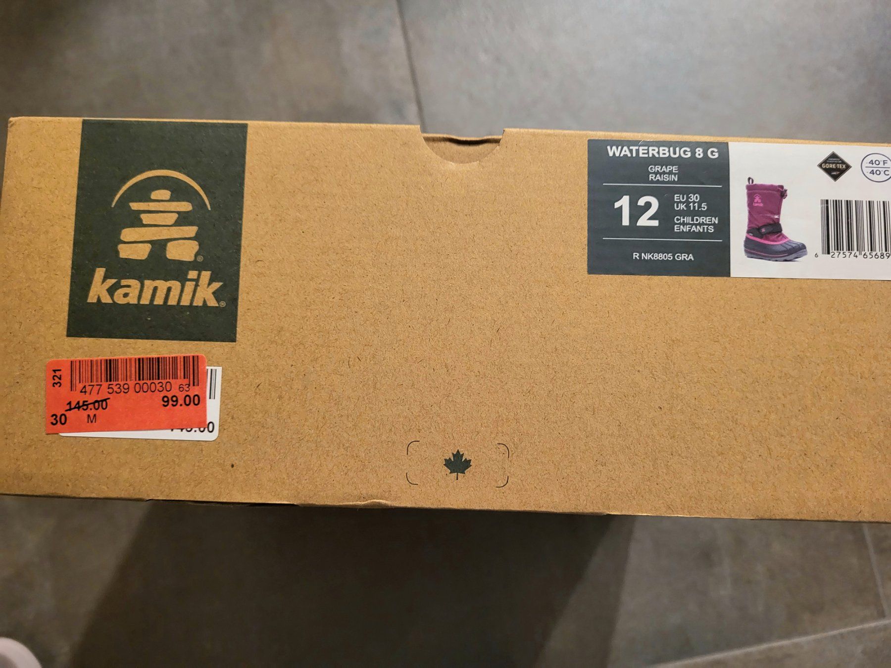 Kamik Scarpe per ragazzi: Kamik Waterbug Winterstiefel Grösse 30 – Usato da Madetswil venduto da Feigen81 5