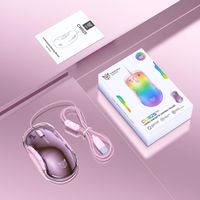 Gaming Maus CW925 RGB, 12800 DPI, transparent