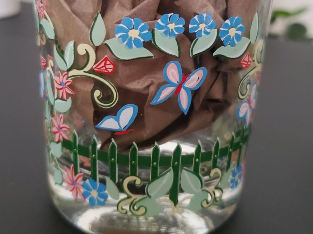 Verres: 3 verres au décor printanier – D'occasion à Rennaz par La_malle_du_dauphin 4