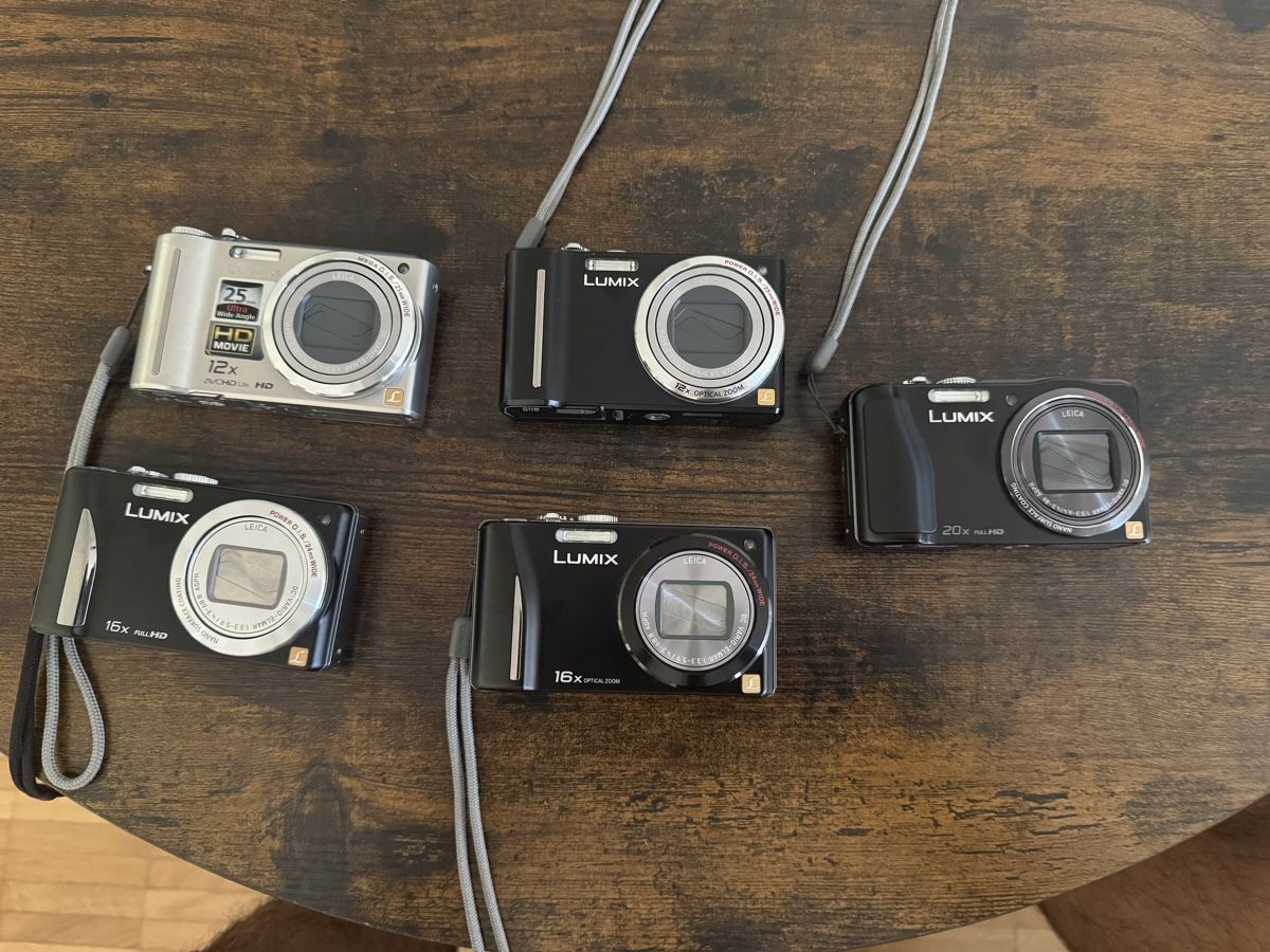 Panasonic Fotocamera: Panasonic lumix digitalkameras 5 stk. – Usato da Zunzgen venduto da milesdavis76