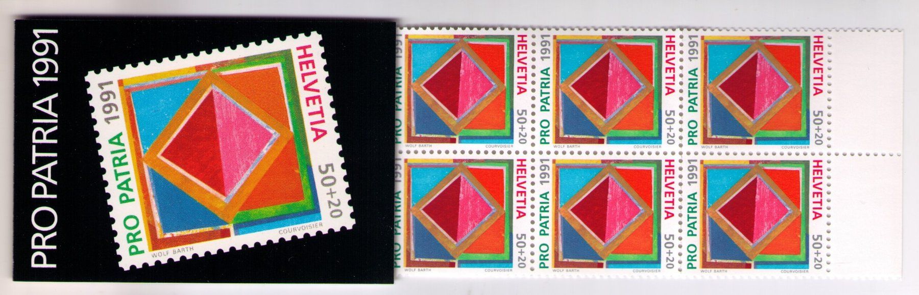 Tutti i francobolli: 1991_B231_PRO PATRIA 91 Markenheft Nr. 3 ** – Nuovo (secondo la descrizione) da Marthalen venduto da Ch_quality