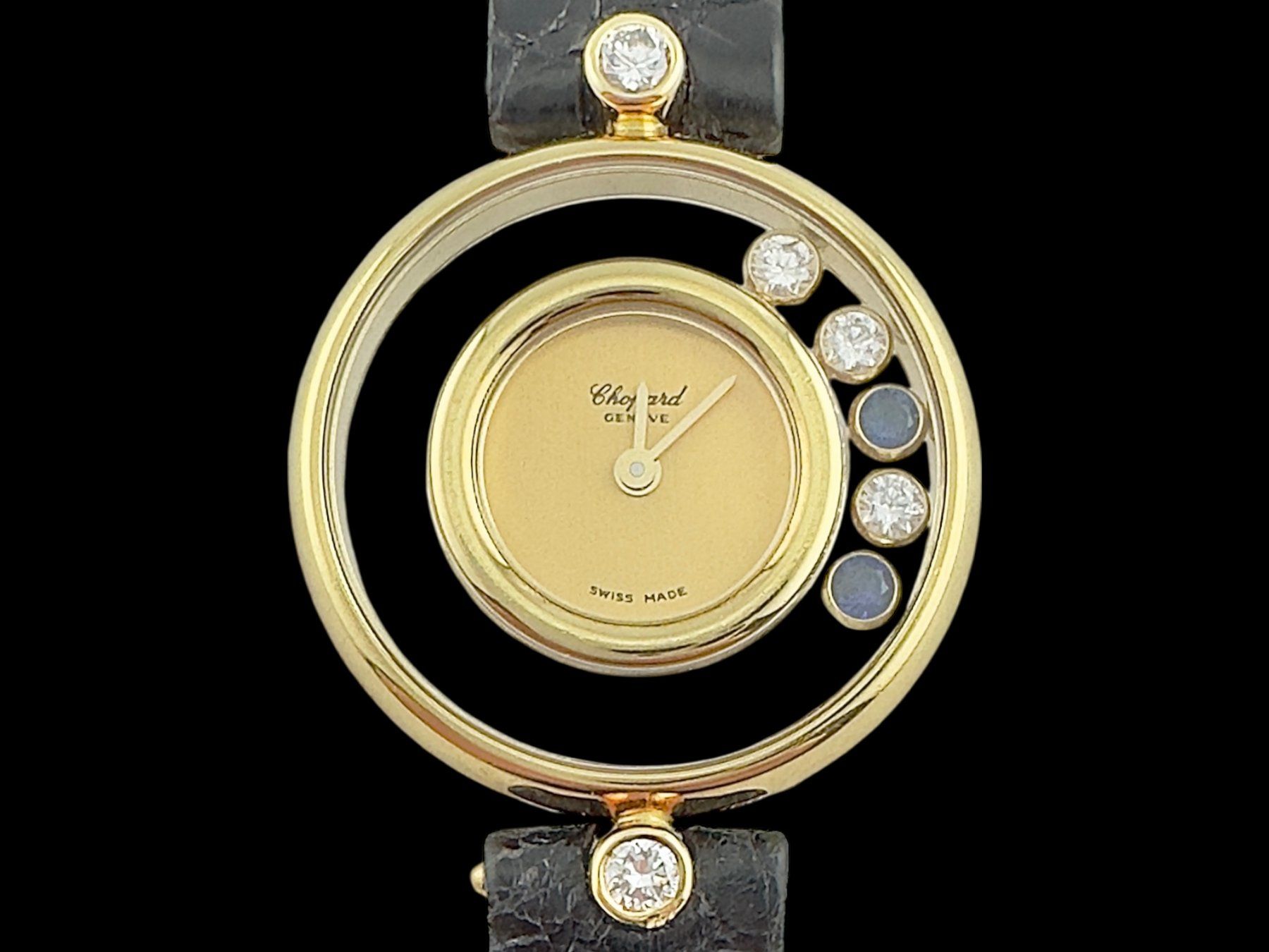 Chopard Orologi: CHOPARD HAPPY DIAMONDS, Ref. 20/3929 mit Chopard - Garantie – Usato da Zuzwil SG venduto da artimmo 1