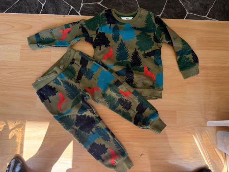 Mark&Spencer Set Gr. 2-3 Jahre, Wald Druck,Top Zustand!