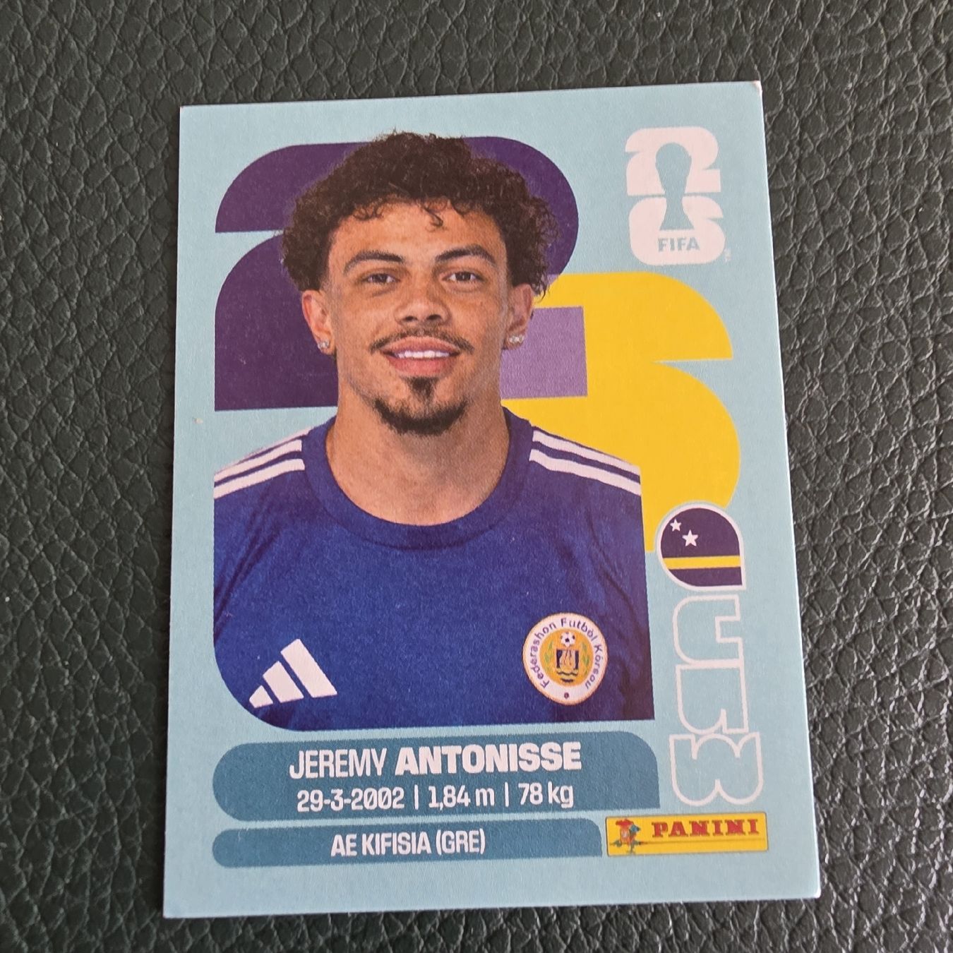 Panini Carte collezionabili: Panini CUW18 Jeremy Antonisse – Nuovo e nell'imballaggio originale da Buchs AG venduto da LogoParts