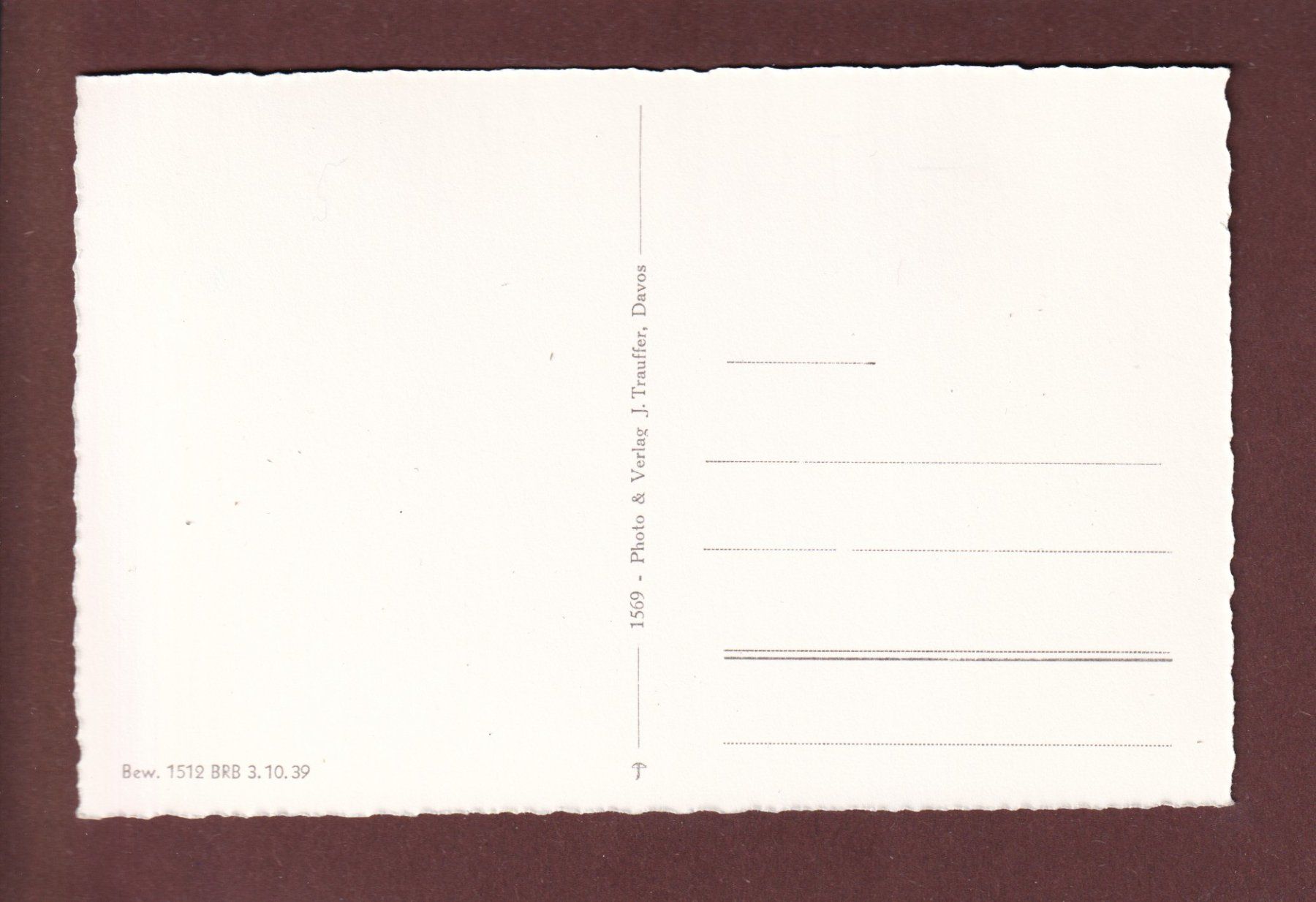 Cartoline postali: DAVOS - Monstein – Usato da Pully venduto da nicecards 1