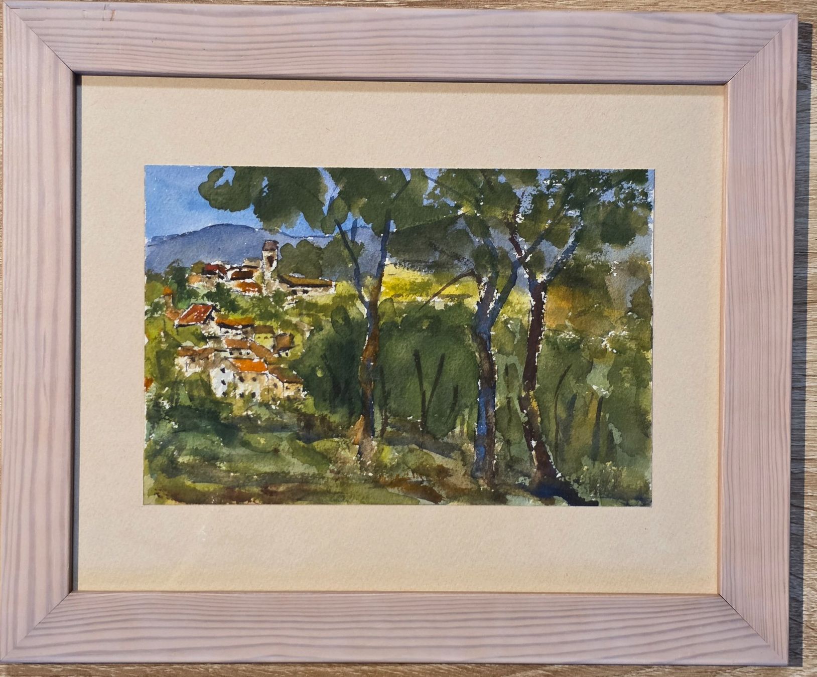 Gemälde: Aquarell 34 x 28 cm – Gebraucht aus Rohrbach von lod_m58r