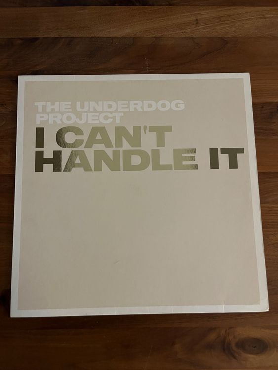 The Underdog Project - I Can't Handle It (Vinyl) (Gebraucht) in ...
