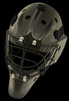 Cooler Unihockey Helm ICE II Kevlar schwarz - Neu