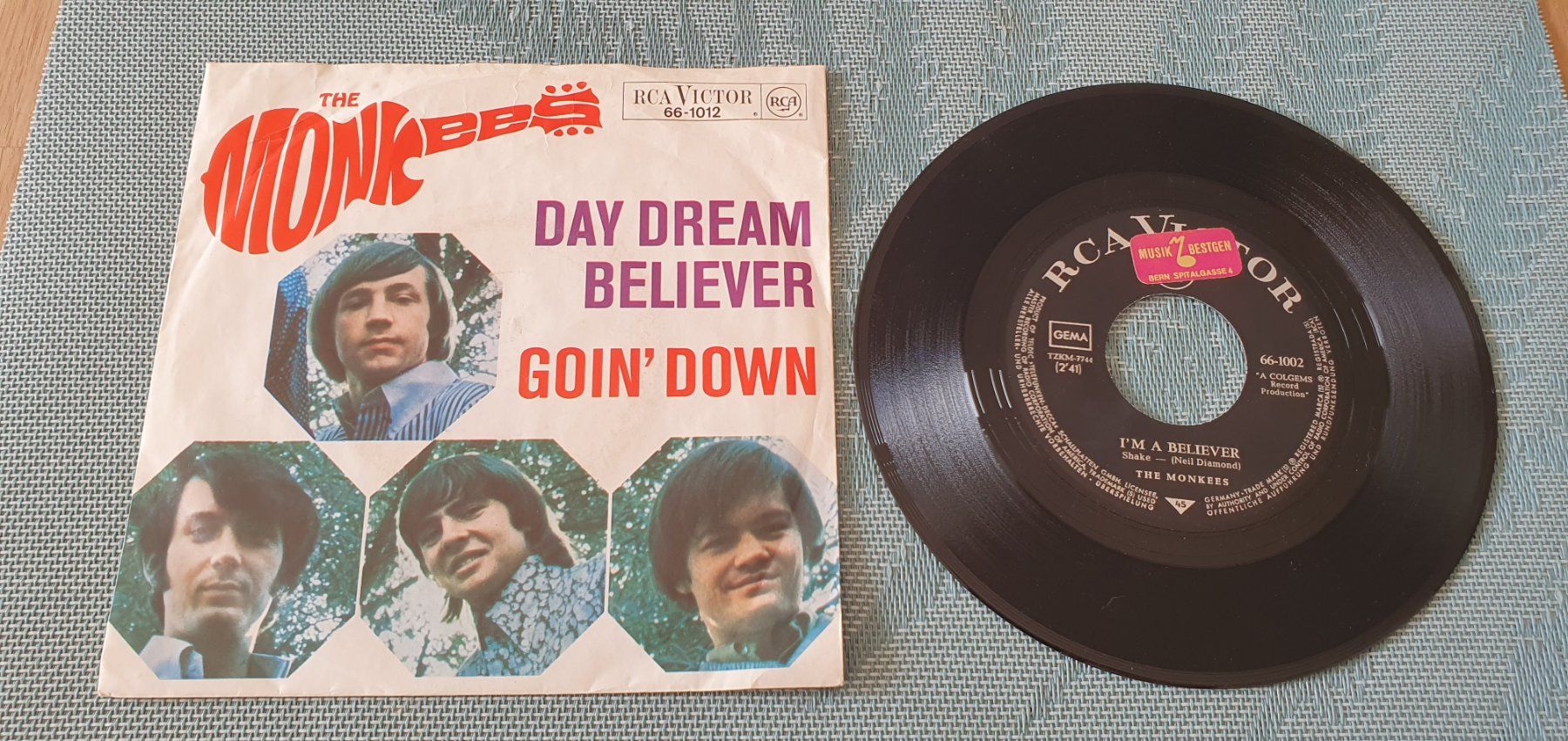 Schallplatten: THE MONKEES. Day Dream believer, Single – Gebraucht aus Kreuzlingen von Cdschlumpf