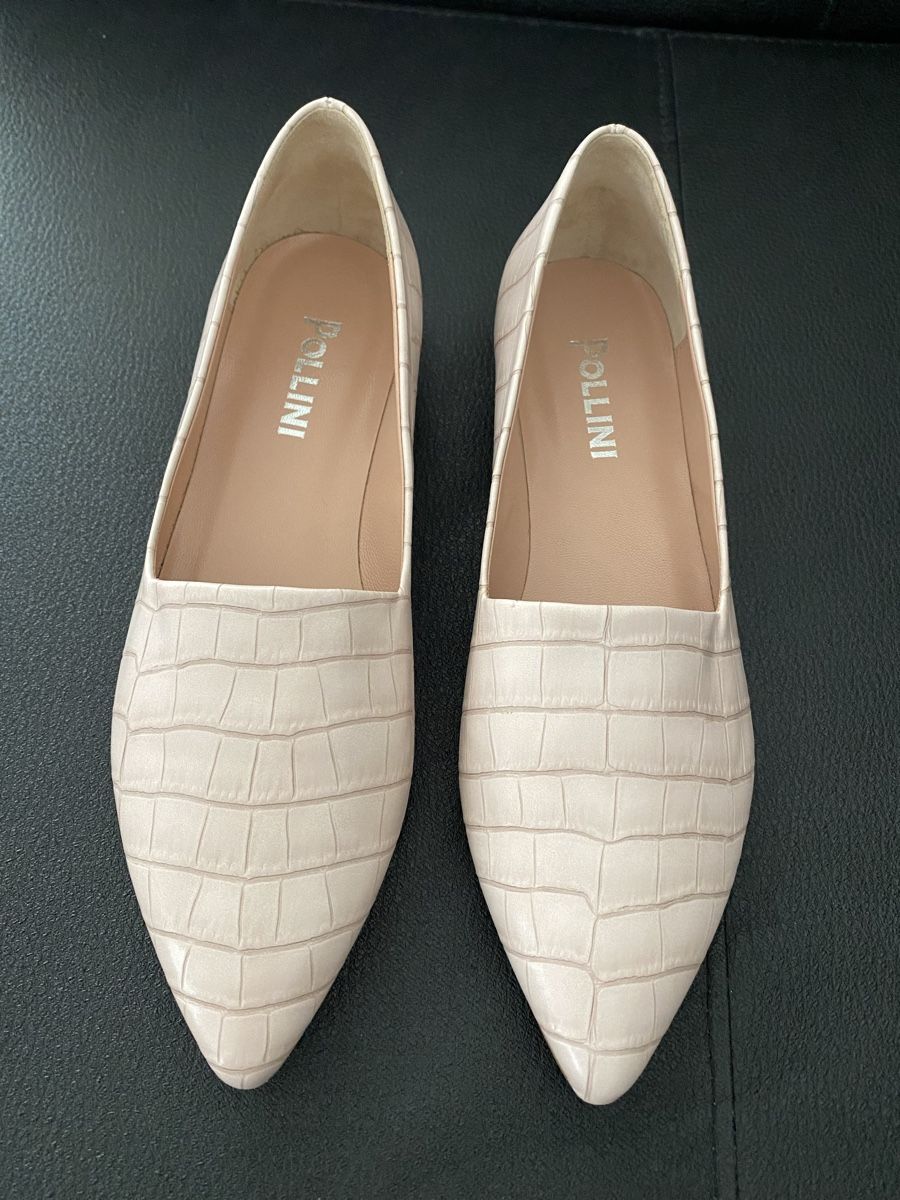 Scarpe da donna: Neuf! Ballerines Pollini nude – Nuovo e nell'imballaggio originale da Genève venduto da mar_pjp5 2