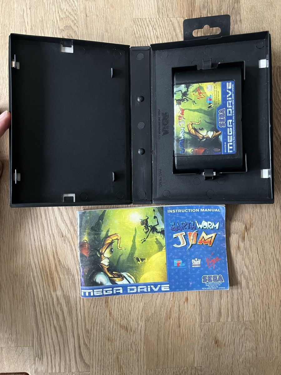 Giochi: Earthworm Jim - Sega Mega Drive - OVP – Usato da Baden venduto da tob_t8gw 2