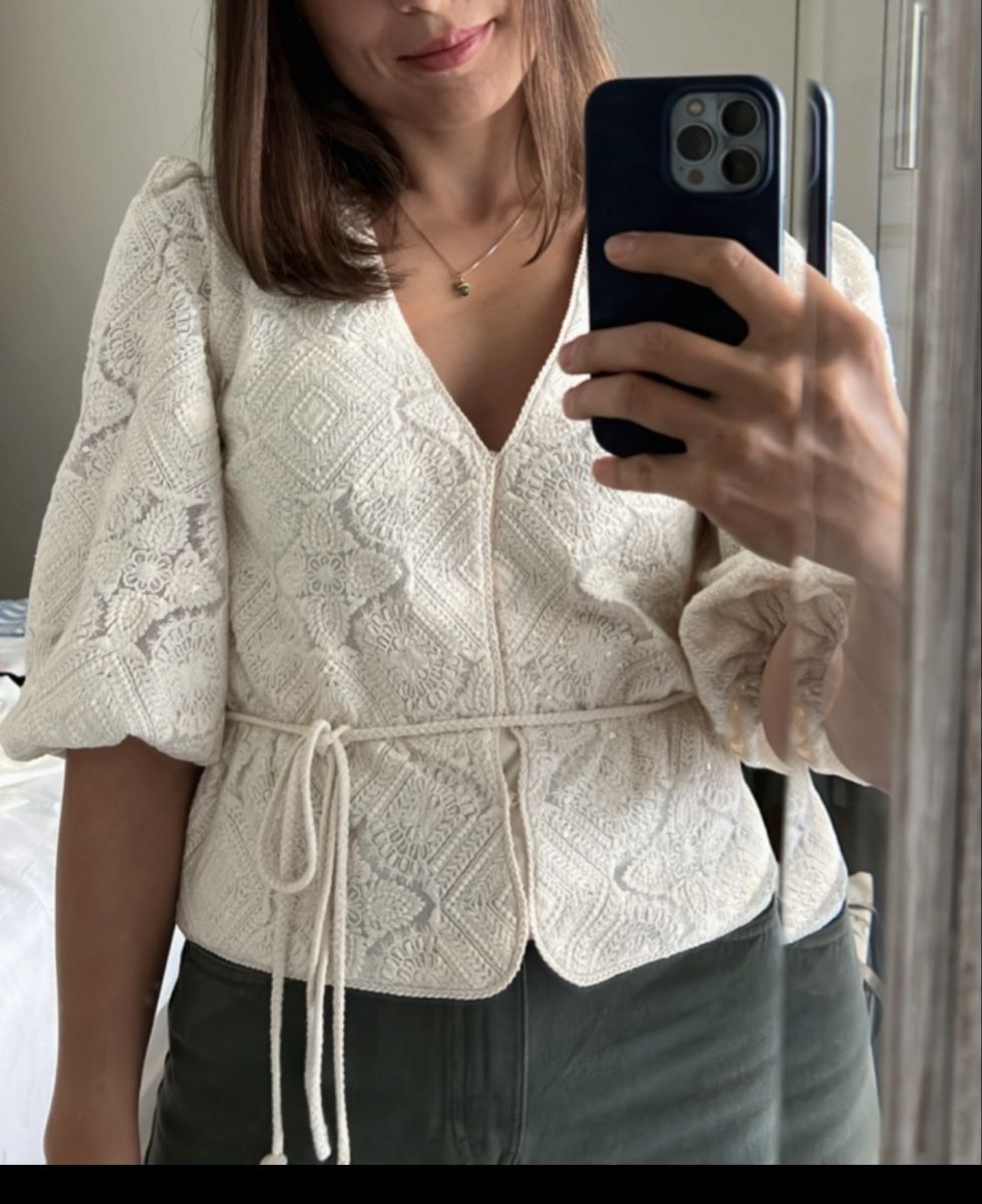 Maje Camicette: Maje blouse - lace , S size – Nuovo (secondo la descrizione) da Corsier GE venduto da Karol_save_planet