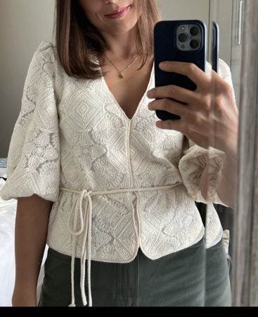 Maje blouse - lace , S size