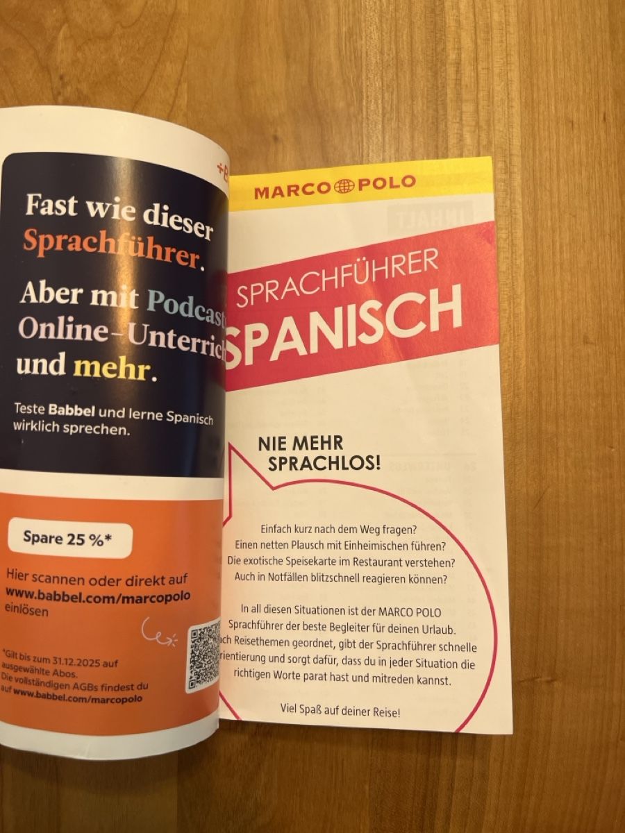 Bücher: Marco Polo Sprachführer Spanisch – Gebraucht aus Luzern von Leuchtenstadt23 2