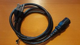 Kabel Stecker Typ B auf C13-Stecker, 1.2 Meter Länge